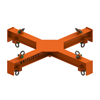 Cross beam with sliding clamps