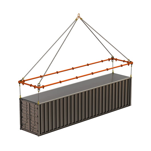 40ft Container Lift with T34 Frame